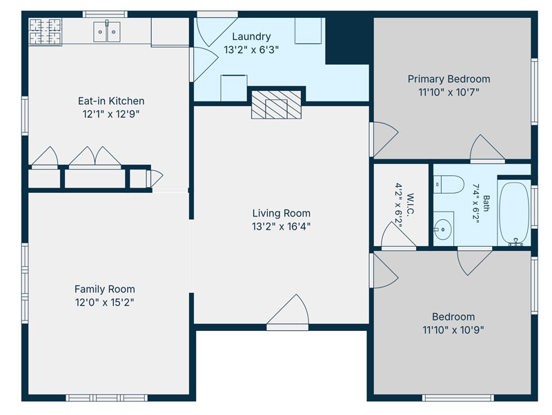 130 Martella Street Single Family Home Floor Plan