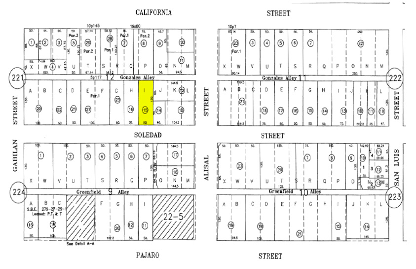 235 Soledad Street Parcel Map Multi-Family For Sale in Salinas