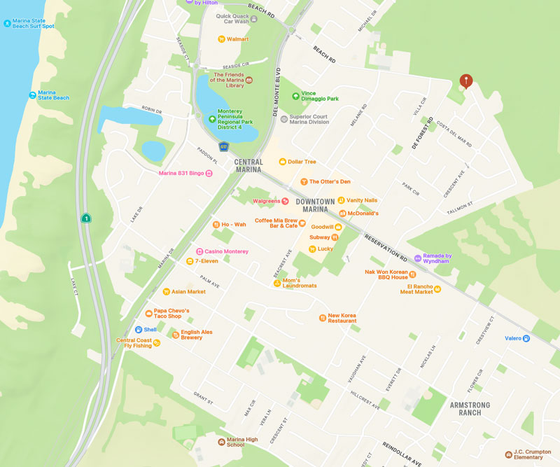 3245 Estrella del Mar Way Area Map
