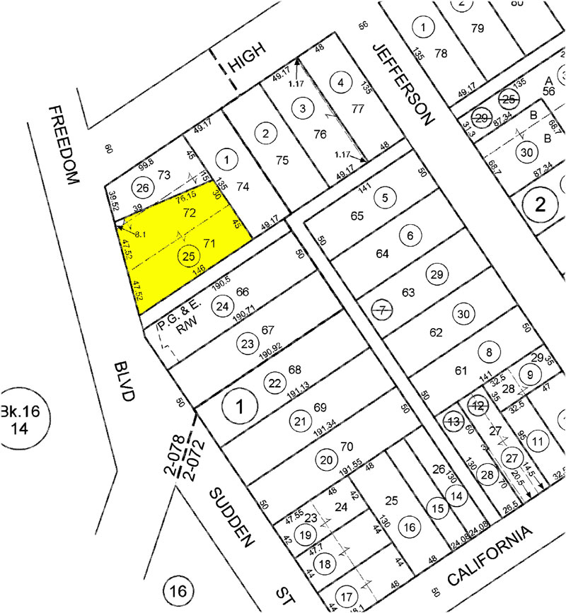 850 Freedom Blvd Watsonville Parcel Map