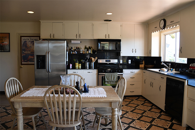 Kitchen View of 932 Portola Drive Single Family Residential Two Bedroom Home in Del Rey Oaks