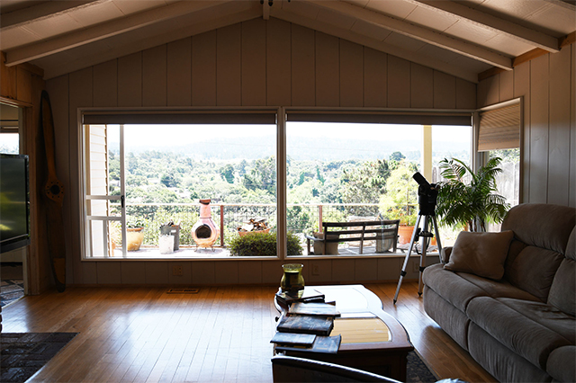 Livingroom View of 932 Portola Drive Single Family Residential Two Bedroom Home in Del Rey Oaks